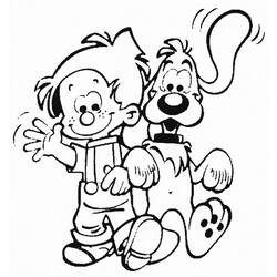 Dessin à colorier: Boule et Bill (Dessins Animés) #25351 - Coloriages à Imprimer Gratuits