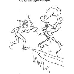 Dessin à colorier: Peter Pan (Films d'animation) #128994 - Coloriages à Imprimer Gratuits