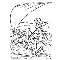 Dessin à colorier: Pinocchio (Films d'animation) #132301 - Coloriages à Imprimer Gratuits