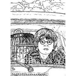 Dessin à colorier: Harry Potter (Films) #69749 - Coloriages à Imprimer Gratuits