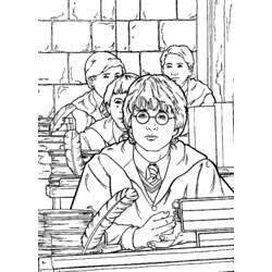 Dessin à colorier: Harry Potter (Films) #69753 - Coloriages à Imprimer Gratuits