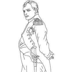 Napoleon Bonaparte - Kostenlose Ausmalbilder zum Ausdrucken