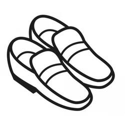 Schuh (Objekte) Ausmalbild #211606 zum Ausdrucken und Ausmalen