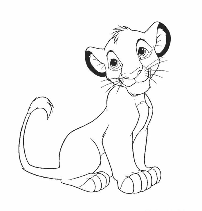 Coloriage Lion Animaux Album De Coloriages