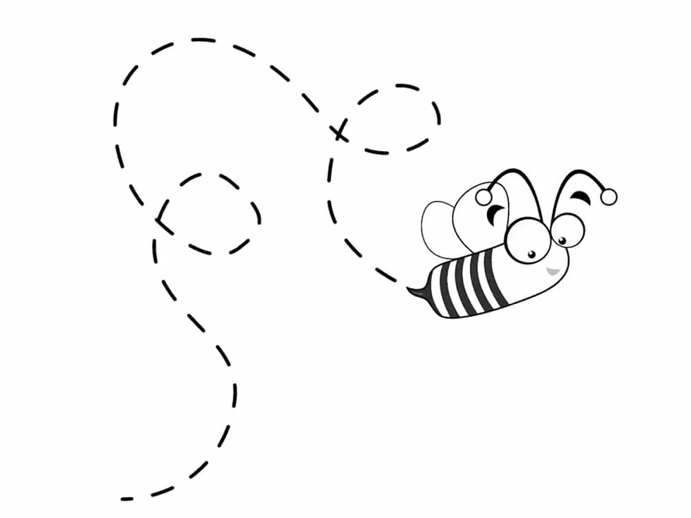 Page de coloriage Abeille #184169, collection Animaux, à imprimer et colorier