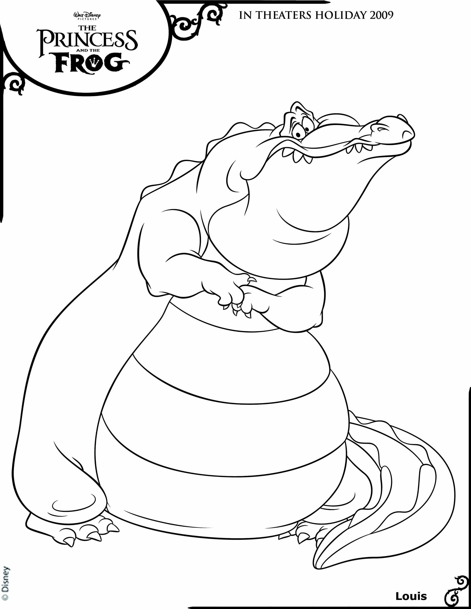Dessin à colorier: Alligator (Animaux) #430 - Coloriages à imprimer