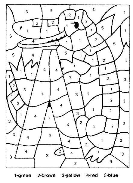 Dessin à colorier: Alligator (Animaux) #465 - Coloriages à imprimer