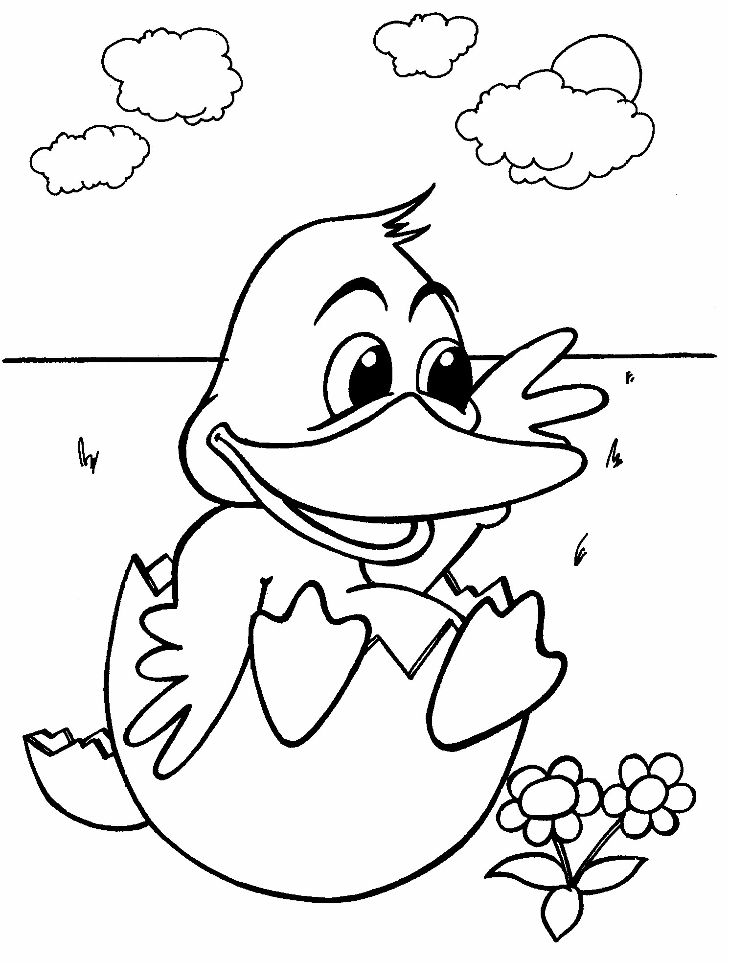 Coloriage gratuit Animaux de ferme #21451 de la collection Animaux à imprimer