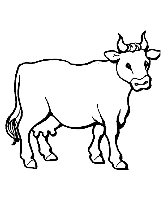 Dessin à colorier: Animaux de ferme (Animaux) #21456 - Coloriages à Imprimer Gratuits