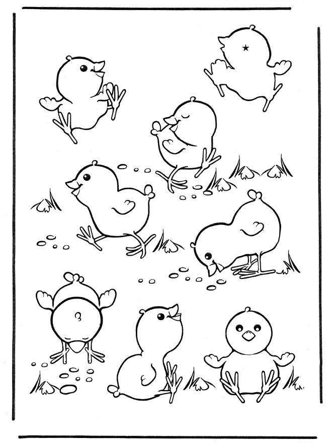 Dessin à colorier: Animaux de ferme (Animaux) #21460 - Coloriages à Imprimer Gratuits