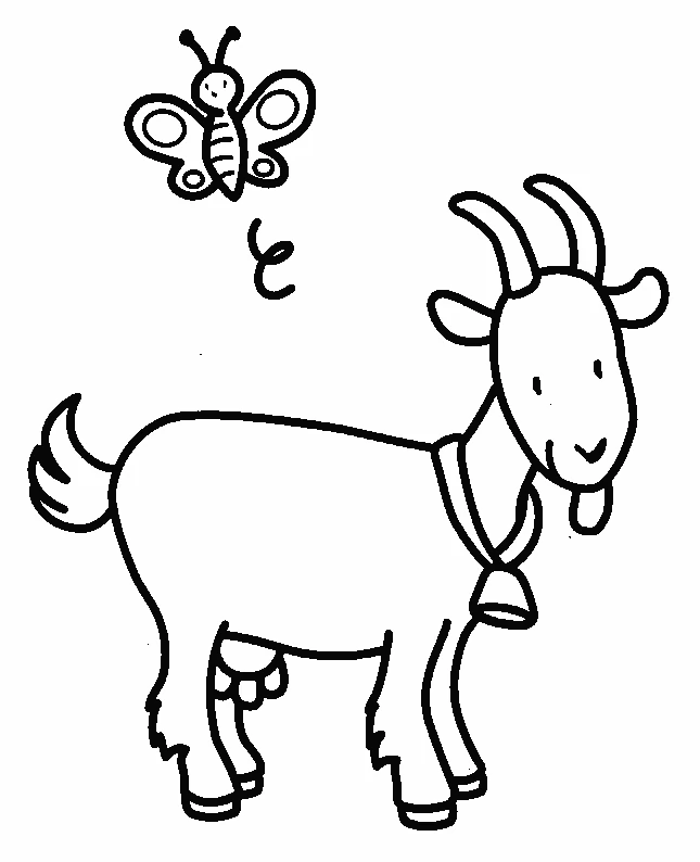 Coloriage gratuit Animaux de ferme #21483 de la collection Animaux à imprimer