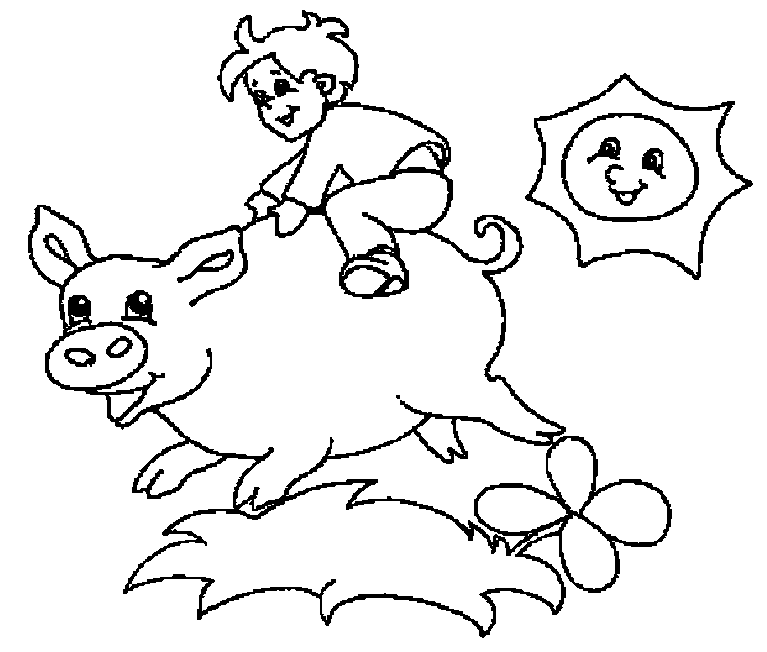 Coloriage gratuit Animaux de ferme #21536 de la collection Animaux à imprimer
