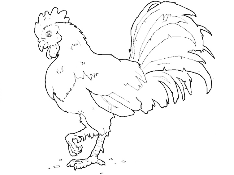 Dessin à colorier: Animaux de ferme (Animaux) #21596 - Coloriages à Imprimer Gratuits