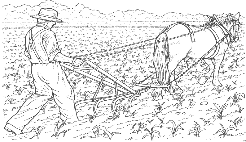 Dessin à colorier: Animaux de ferme (Animaux) #21660 - Coloriages à Imprimer Gratuits