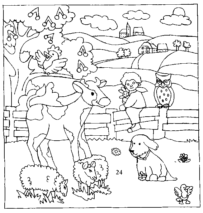 Dessins Animaux de la ferme (Animaux) à colorier – Page 7 – Coloriages