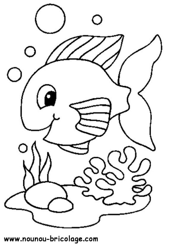 Dessin à colorier: Animaux marins (Animaux) #22003 - Coloriages à imprimer