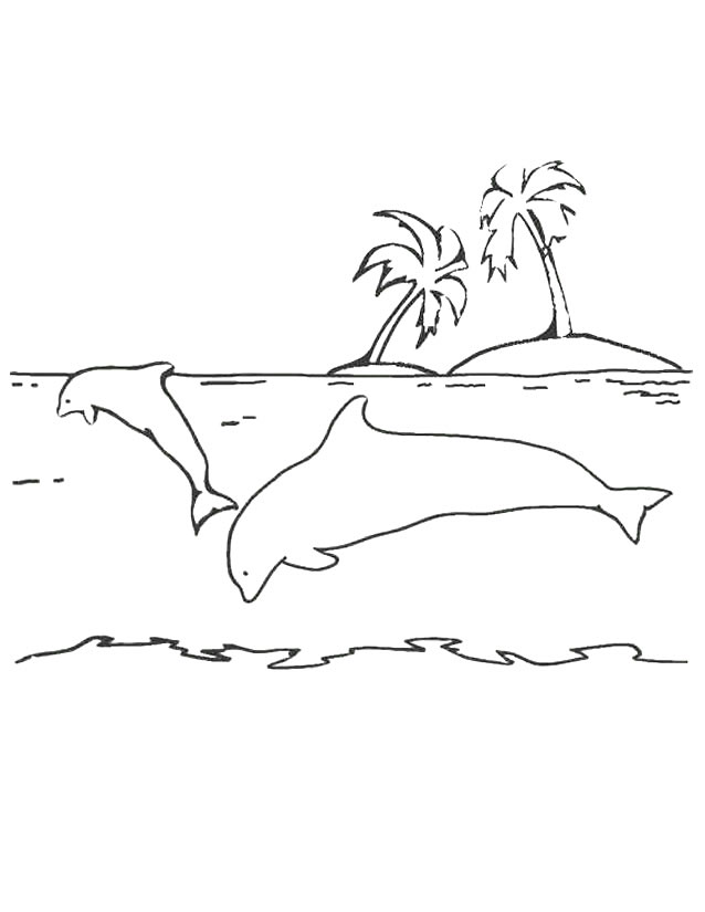 Dessin à colorier: Animaux marins (Animaux) #22050 - Coloriages à Imprimer Gratuits