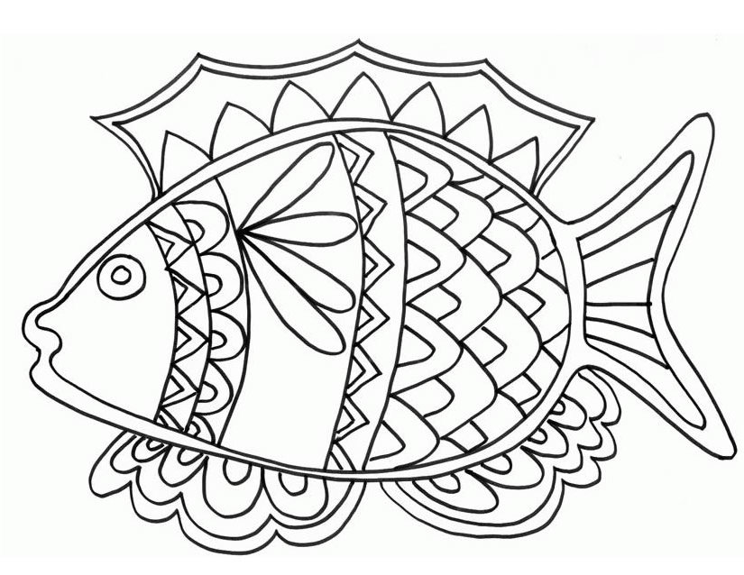 Dessin à colorier: Animaux marins (Animaux) #22059 - Coloriages à Imprimer Gratuits