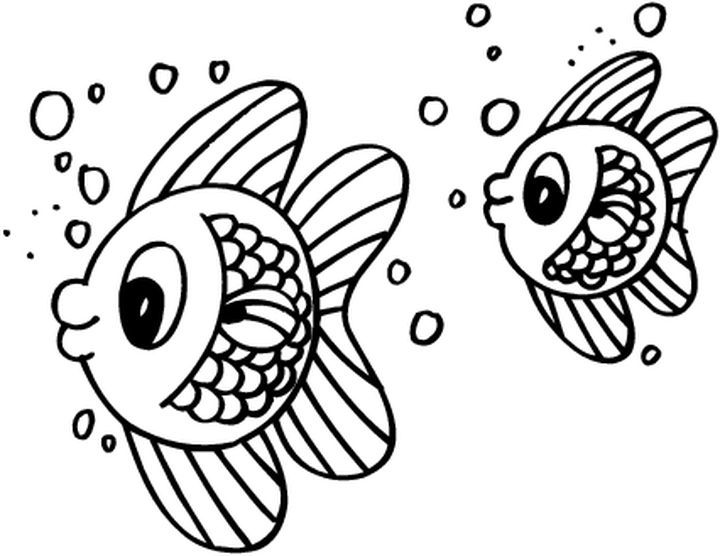 Dessin à colorier: Animaux marins (Animaux) #22190 - Coloriages à imprimer