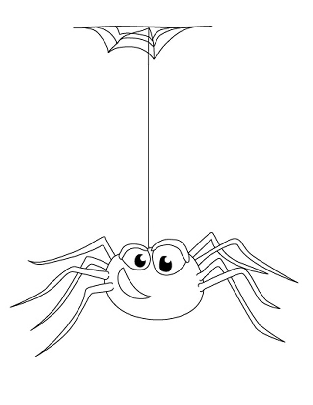 Dessin à colorier: Araignée (Animaux) #575 - Coloriages à Imprimer Gratuits