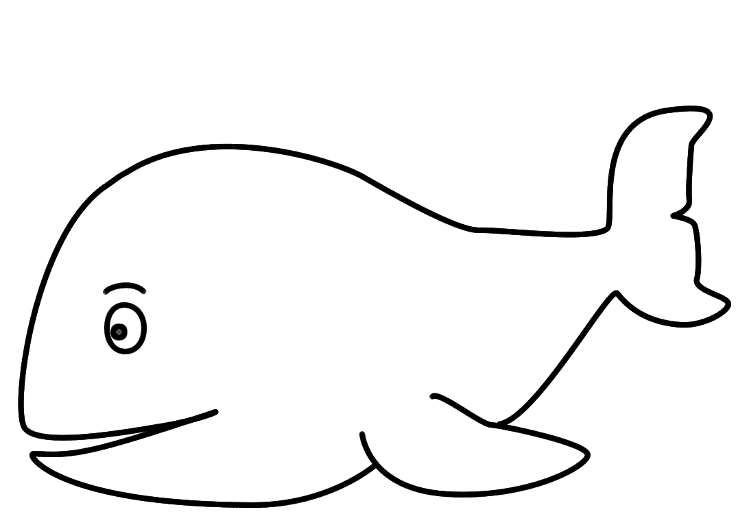 Dessin à colorier: Baleine (Animaux) #892 - Coloriages à imprimer