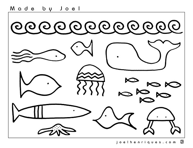 Dessin à colorier: Baleine (Animaux) #926 - Coloriages à imprimer