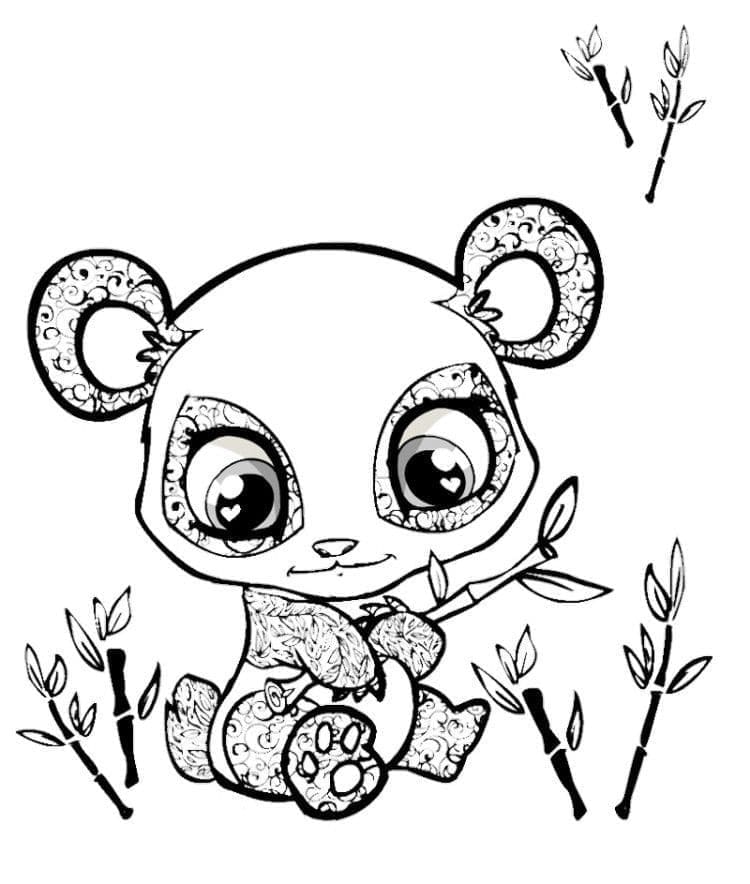 Coloriage gratuit Bébés Animaux #218084 de la collection Animaux à imprimer