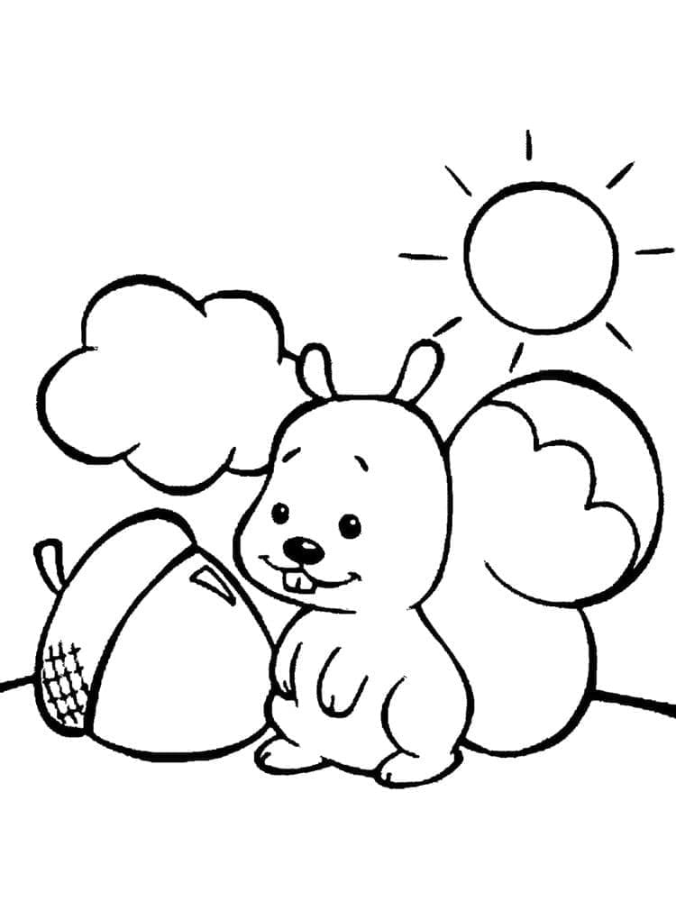 Coloriage gratuit Bébés Animaux #218095 de la collection Animaux à imprimer