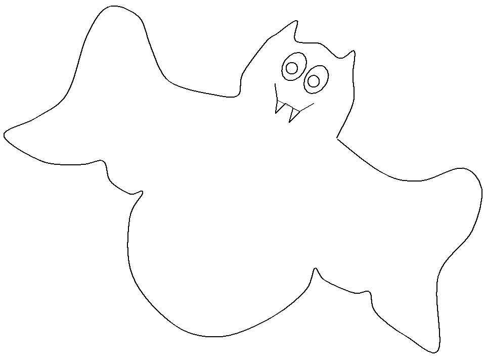 Dessin à colorier: Chauve-souris (Animaux) #2149 - Coloriages à Imprimer Gratuits