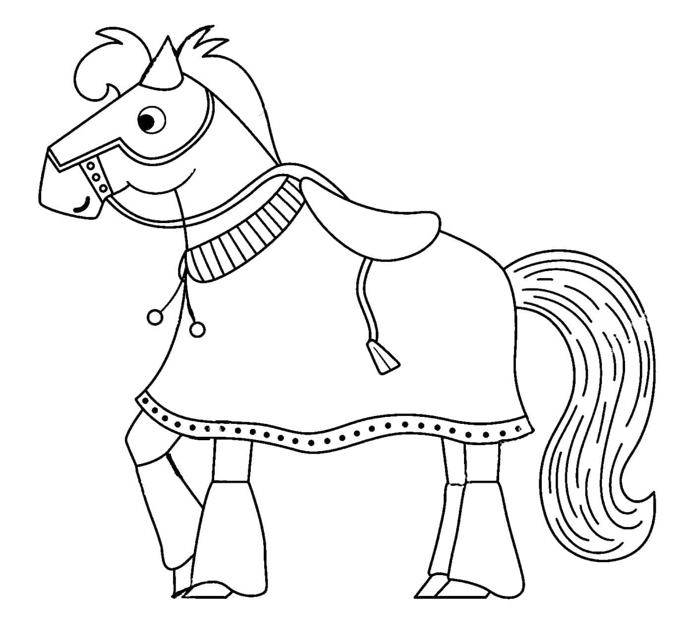 Coloriage gratuit Cheval #178261 de la collection Animaux à imprimer Coloriage gratuit Cheval #178261 de la collection Animaux à imprimer