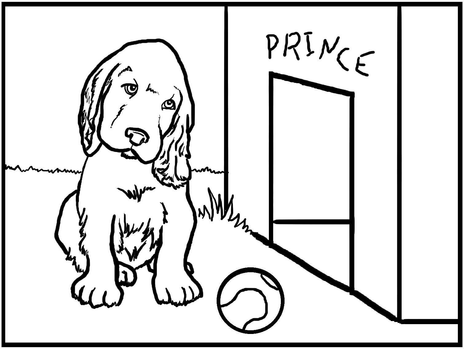 Dessin à colorier: Chien (Animaux) #3109 - Coloriages à Imprimer Gratuits