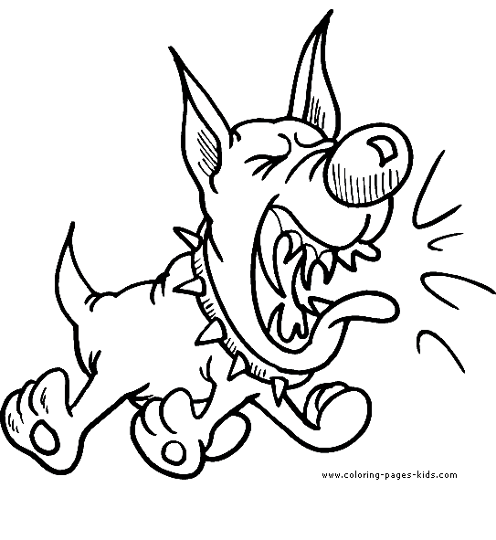 Dessin à colorier: Chien (Animaux) #3148 - Coloriages à Imprimer Gratuits