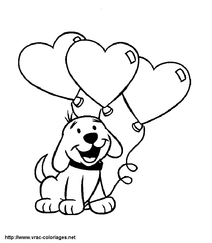 Dessin à colorier: Chien (Animaux) #3175 - Coloriages à Imprimer Gratuits