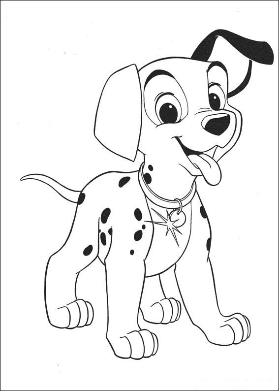 Dessin à colorier: Chien (Animaux) #3182 - Coloriages à Imprimer Gratuits