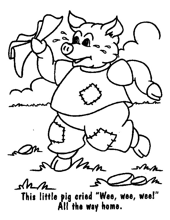 Dessin à colorier: Cochon (Animaux) #3694 - Coloriages à Imprimer Gratuits