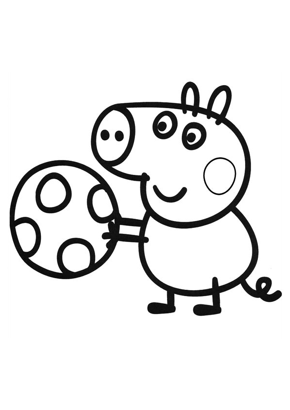 Dessin à colorier: Cochon (Animaux) #3704 - Coloriages à Imprimer Gratuits