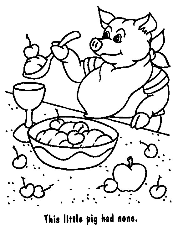 Dessin à colorier: Cochon (Animaux) #3709 - Coloriages à Imprimer Gratuits