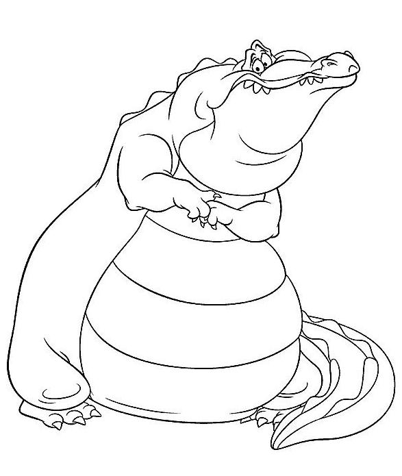 Dessin à colorier: Crocodile (Animaux) #4915 - Coloriages à Imprimer Gratuits