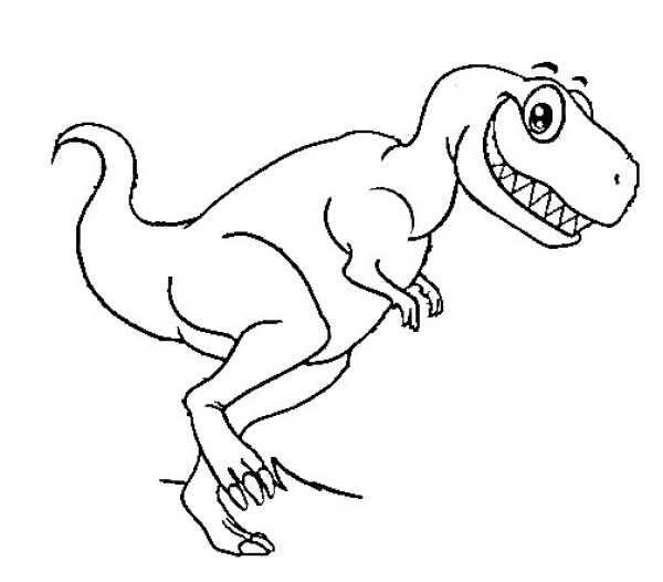 Dessin à colorier: Dinosaure (Animaux) #5494 - Coloriages à Imprimer Gratuits