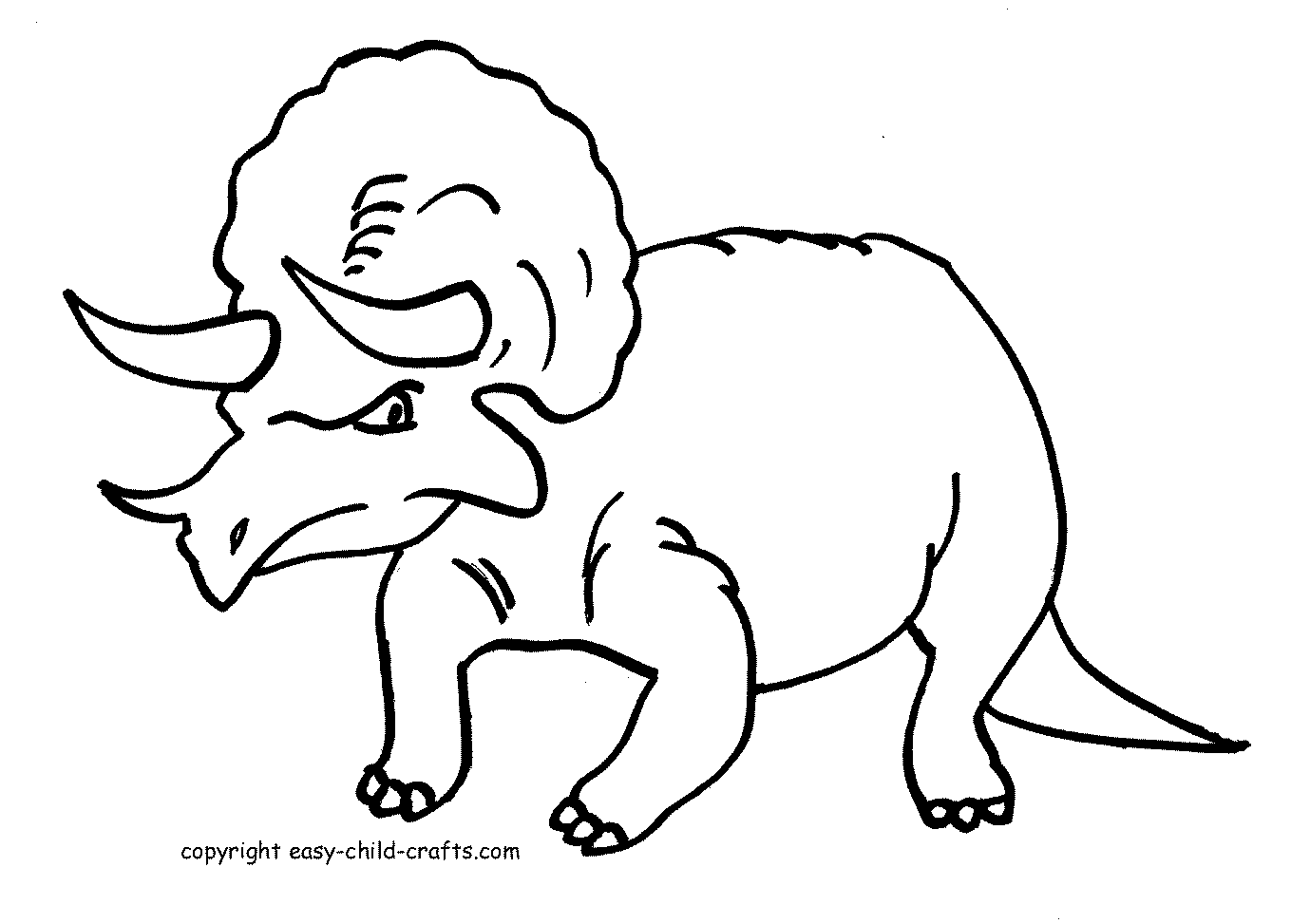 Dessin à colorier: Dinosaure (Animaux) #5499 - Coloriages à Imprimer Gratuits