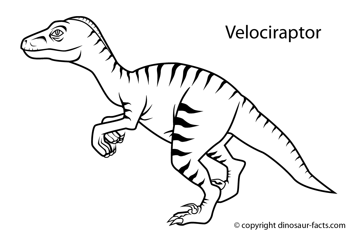 Dessin à colorier: Dinosaure (Animaux) #5517 - Coloriages à Imprimer Gratuits