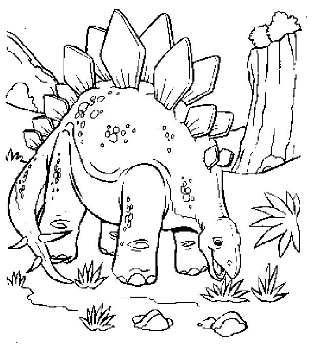 Dessin à colorier: Dinosaure (Animaux) #5527 - Coloriages à Imprimer Gratuits