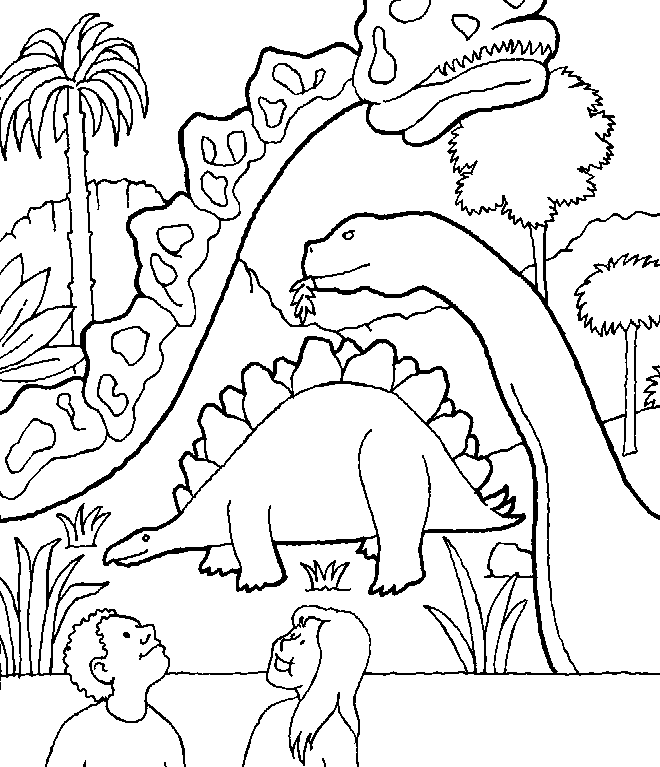 Dessin à colorier: Dinosaure (Animaux) #5528 - Coloriages à Imprimer Gratuits