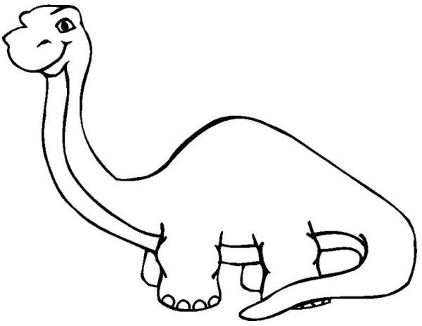 Dessin à colorier: Dinosaure (Animaux) #5546 - Coloriages à Imprimer Gratuits