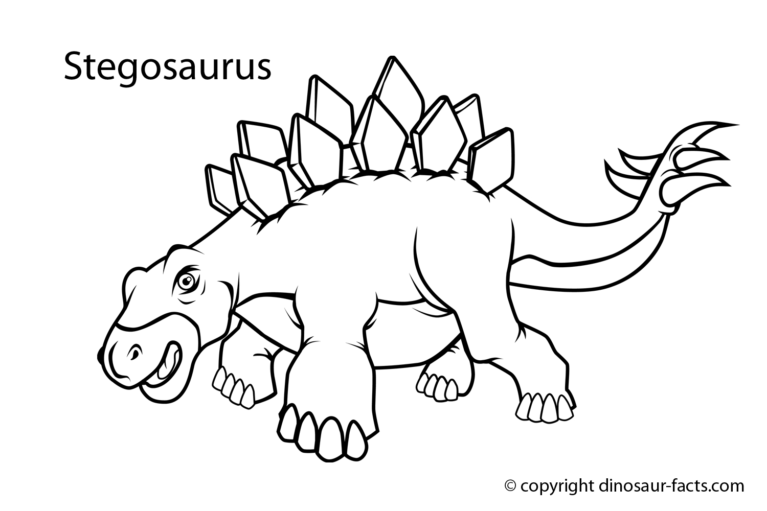 Dessin à colorier: Dinosaure (Animaux) #5549 - Coloriages à Imprimer Gratuits