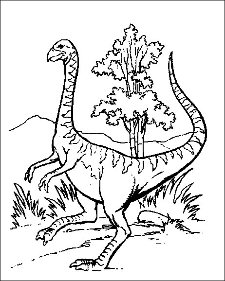 Dessin à colorier: Dinosaure (Animaux) #5599 - Coloriages à Imprimer Gratuits