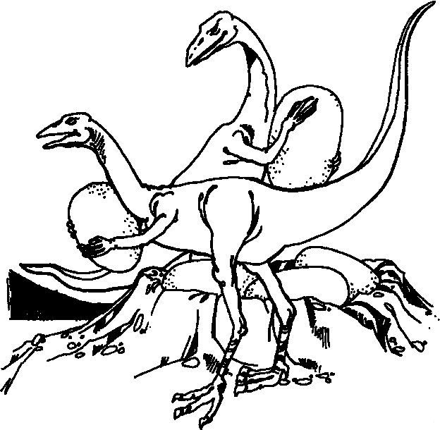 Dessin à colorier: Dinosaure (Animaux) #5606 - Coloriages à Imprimer Gratuits