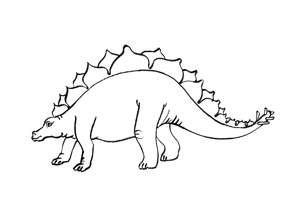Dessin à colorier: Dinosaure (Animaux) #5612 - Coloriages à Imprimer Gratuits