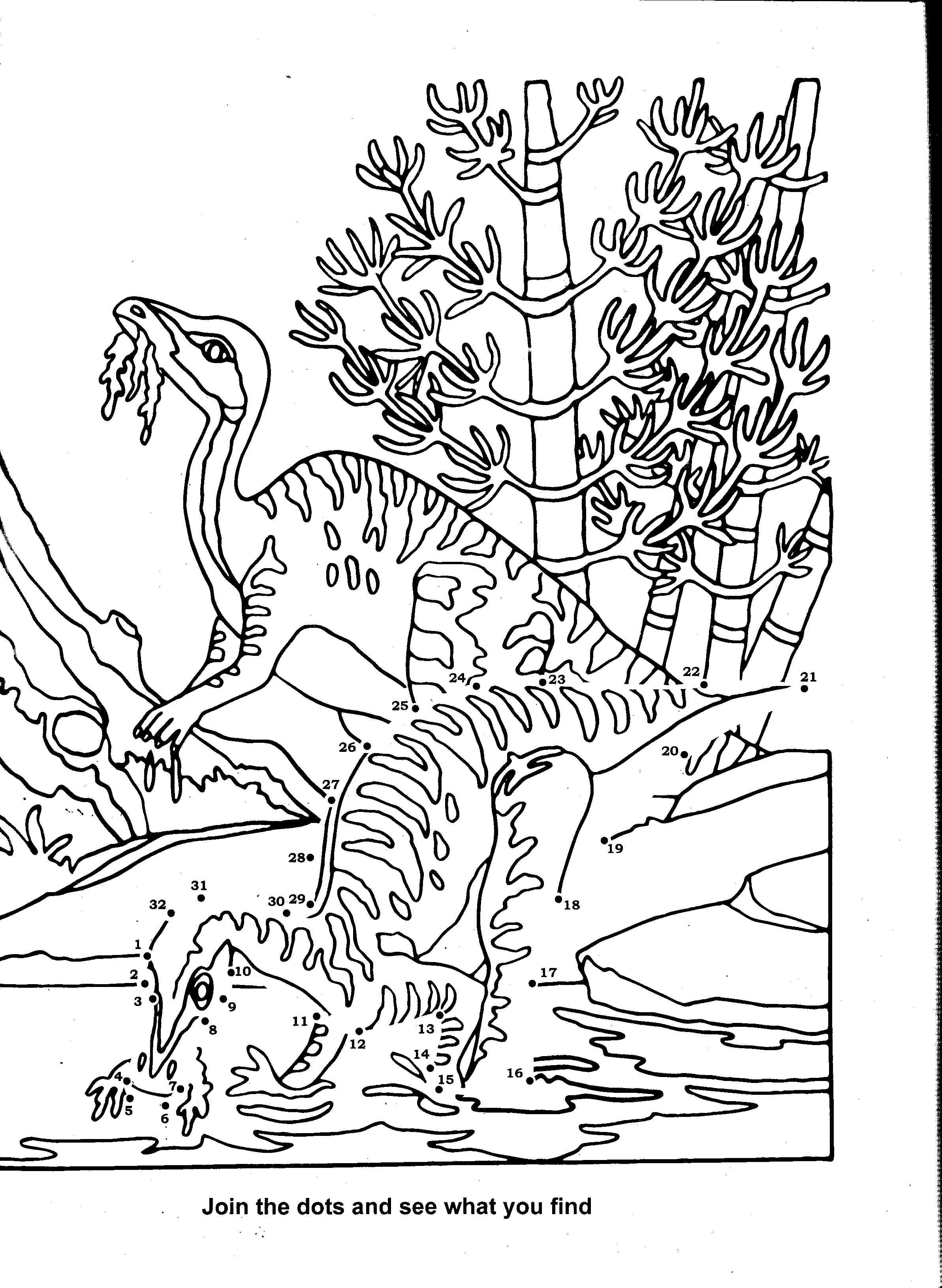 Dessin à colorier: Dinosaure (Animaux) #5633 - Coloriages à Imprimer Gratuits