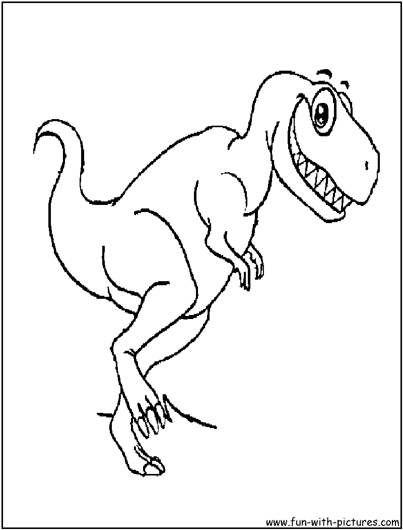 Dessin à colorier: Dinosaure (Animaux) #5639 - Coloriages à Imprimer Gratuits